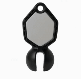 Original key morphing into the DooKeyDupe key